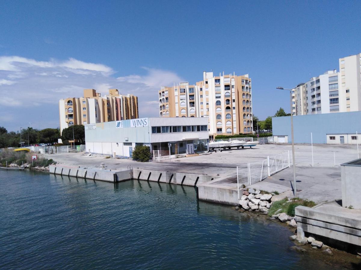 Jolis Studios vue sur mer Port, Etangs et Canaux Résidence RIVERCITY Carnon-Plage Exterior foto