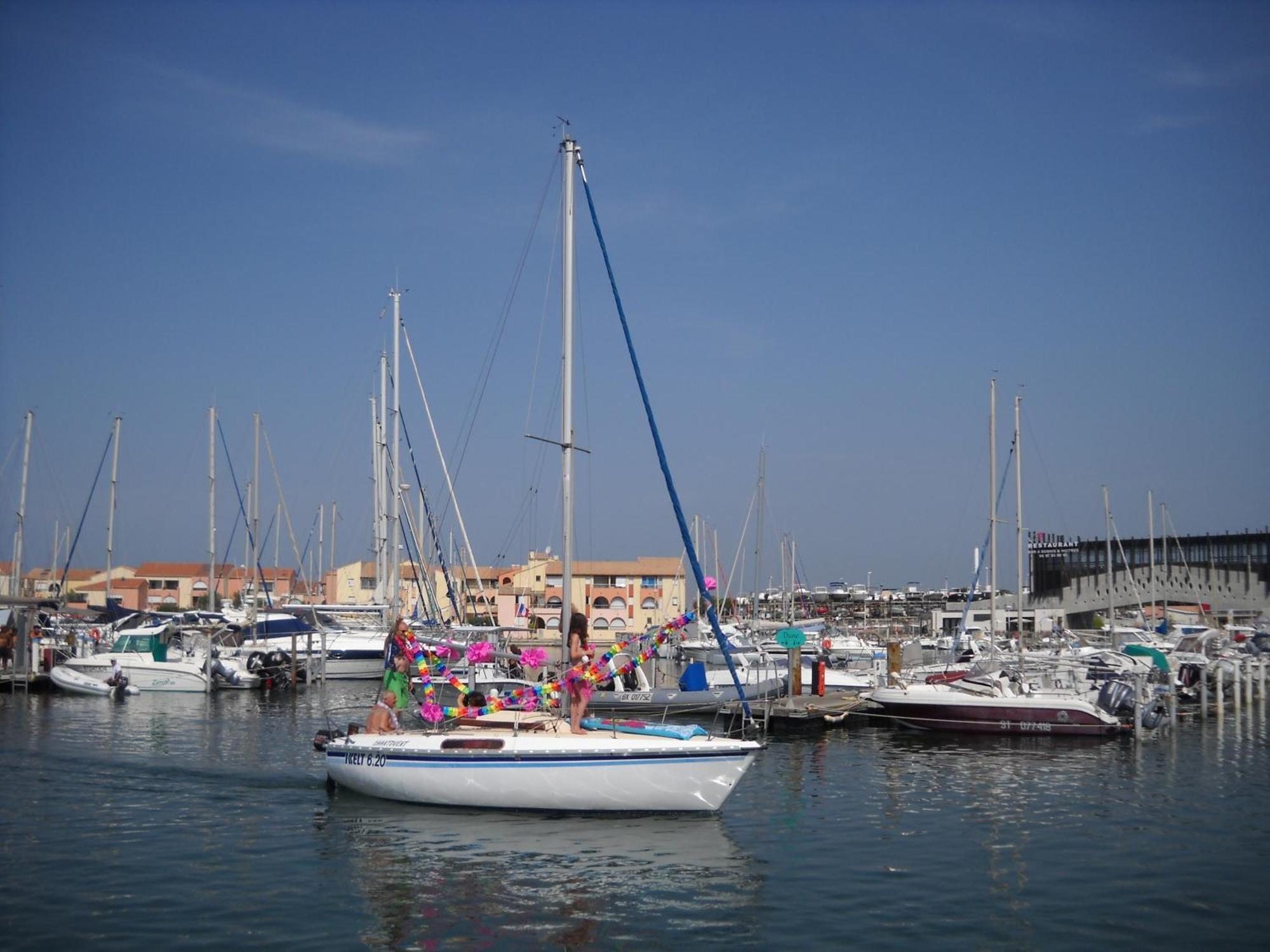 Jolis Studios vue sur mer Port, Etangs et Canaux Résidence RIVERCITY Carnon-Plage Exterior foto