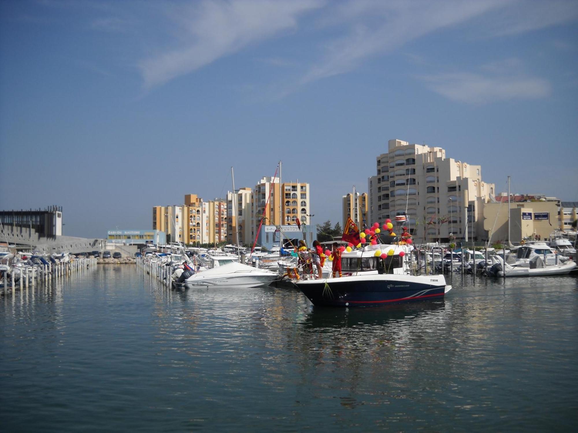 Jolis Studios vue sur mer Port, Etangs et Canaux Résidence RIVERCITY Carnon-Plage Exterior foto